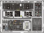 Eduard 1:35 Interior elements for CH-47D Chinook / Trumpeter 