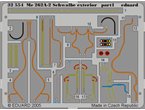 Eduard 1:32 Exterior elements for Messerschmitt Me-262 A-2 Schwalbe / Trumpeter 