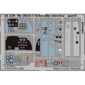 Me 262A Schwalbe interior TRUMPETER