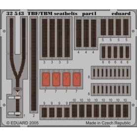 Eduard 1:32 Seatbelts for TBF / TBM / Trumpeter 