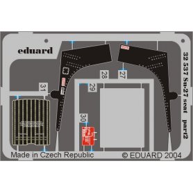 Eduard 1:32 Sukhoi Su-27 Flanker seat dla Trumpeter
