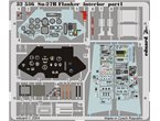 Eduard 1:32 Elementy wnętrza do Sukhoi Su-27 Flanker B dla Trumpeter