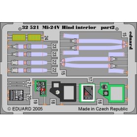 Eduard 1:35 Mi-24V Hind interior dla Trumpeter