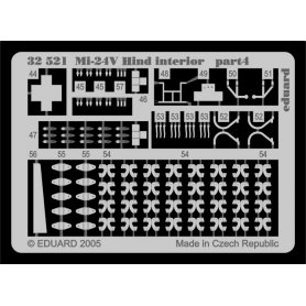 Eduard 1:35 Mi-24V Hind interior dla Trumpeter