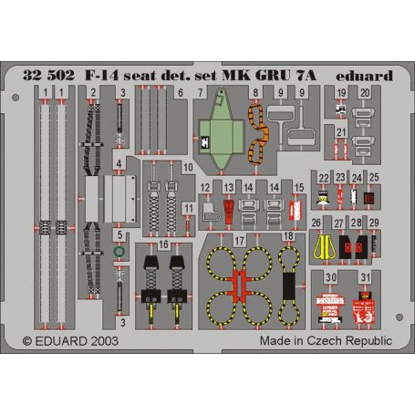 F-14A ejection seat TAMIYA