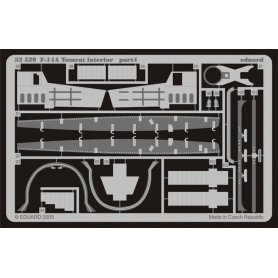 F-14A interior TAMIYA