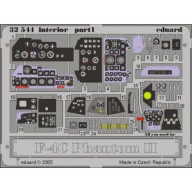 Eduard 1:32 Interior elements for F-4C / Tamiya 