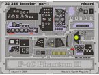 Eduard 1:32 Interior elements for F-4C / Tamiya 