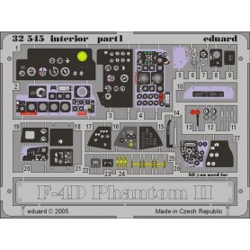 Eduard 1:32 Interior elements for F-4D / Tamiya 