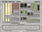 Eduard 1:32 Interior elements for Mitusbishi A6M2 Zero Type 21 / Tamiya 