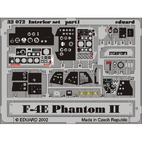 F-4E interior TAMIYA