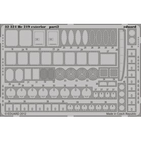 Eduard 1:32 Heinkel He 219 exterior dla Revell