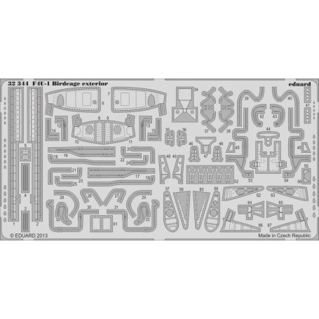 F4U-1 Birdcage exterior TAMIYA