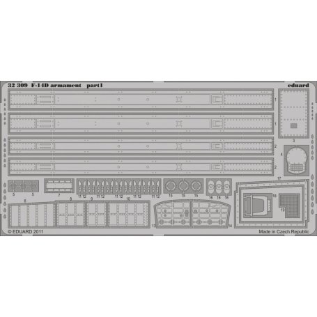 Eduard 1:32 F-14D armament TRUMPETER