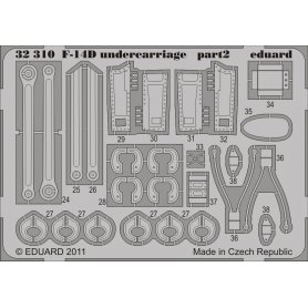 Eduard 1:32 F-14D undercarriage dla Trumpeter
