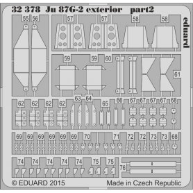 Eduard 1:32 Junkers Ju 87G-2 exterior dla Trumpeter 03218