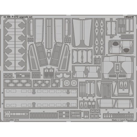 Eduard 1:32 Republic P-47D upgrade set EDUARD 11103