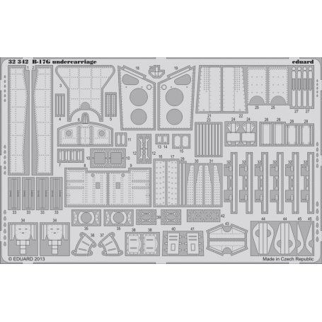 Eduard 1:32 B-17G undercarriage HK MODELS