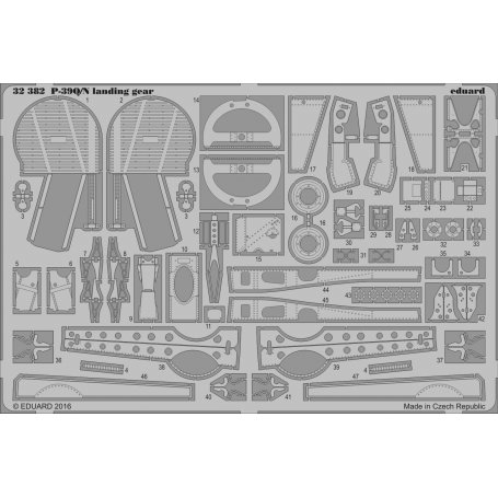 Eduard 1:32 P-39Q/N landing gear KITTYHAWK KH32013