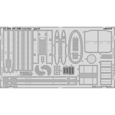 Eduard 1:32 OV-10D exterior Kitty Hawk KH32003