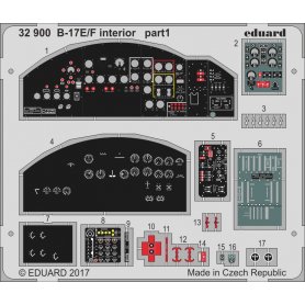 Eduard 1:32 B-17E/F interior HKM 01E04a