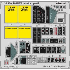 Eduard 1:32 B-17E/F interior dla HK Models 01E04a