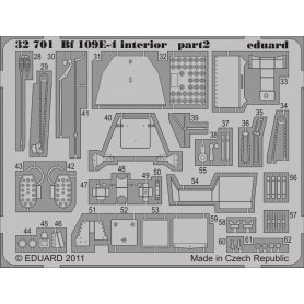 Eduard 1:32 Messerschmtt Bf 109 E-4 interior S.A. dla Dragon i Cyber Hobby