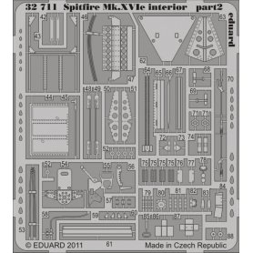 Eduard 1:32 Supermarine Spitfire Mk.XVIe interior S.A. dla Tamiya