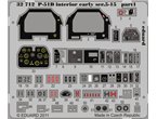 Eduard 1:32 Interior elements for North American P-51D early / series 5-15 / Tamiya 