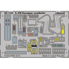 Eduard 1:32 A-4M Escapac seatbelts TRUMPETER