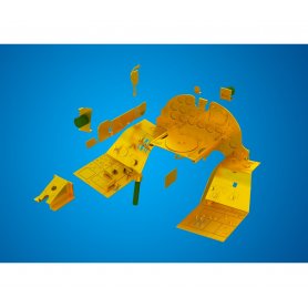 Eduard 1:32 A-1D interior S. A. TRUMPETER