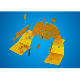 Eduard 1:32 A-1D interior S. A. TRUMPETER