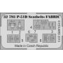 Eduard 1:32 North American P-51D seatbelts FABRIC dla Tamiya