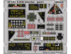 Eduard 1:32 Interior elements for F-84G / Hobby Boss 