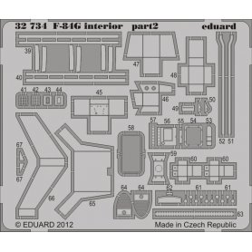 Eduard 1:32 F-84G interior S.A. dla Hobby Boss