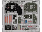 Eduard 1:32 Interior elements for Mitsubishi J2M3 Raiden / Hasegawa 