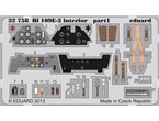 Eduard 1:32 Interior elements for Messerschmitt Bf-109 E-3 / Cyber Hobby 