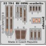 Eduard 1:32 Messerschmitt Bf 109 G seatbelts REVELL