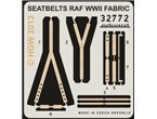 Eduard 1:32 Seatbelts for RAF WWII / FABRIC 