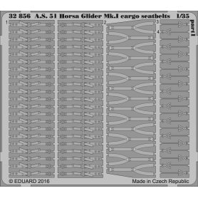 Eduard 1:35 A.S. 51 Horsa Glider Mk.I cargo seatbelts dla Bronco 35195