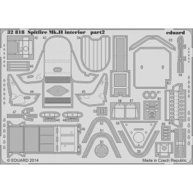 Eduard 1:32 Supermarine Spitfire Mk.II interior S.A. dla Revell 3986
