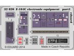 Eduard 1:32 Modern eletronic equipment for F-104C / Italeri 2504 