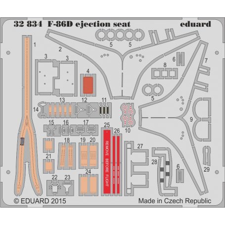 F-86D ejection seat KittyHawk KH32007