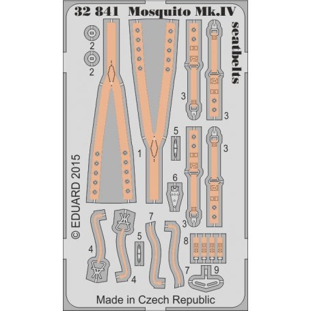 Mosquito Mk.IV seatbelts HKM