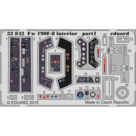 Fw 190F-8 interior S.A. Revell 04869