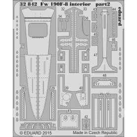 Fw 190F-8 interior S.A. Revell 04869