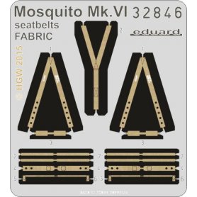 Mosquito Mk.VI seatbelts FABRIC Tamiya 60326