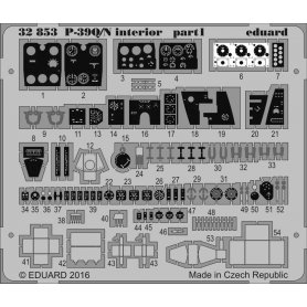 Eduard 1:32 P-39Q/N interior dla Kittyhawk KH32013