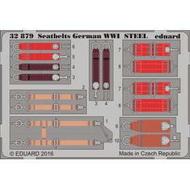 Seatbelts German WWI STEEL