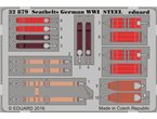 Eduard 1:32 Seatbelts for German airplanes WWI / STEEL 